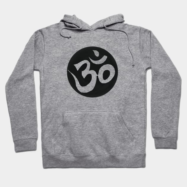 Sacred Spiritual Awakening Om Symbol Hoodie by PlanetMonkey